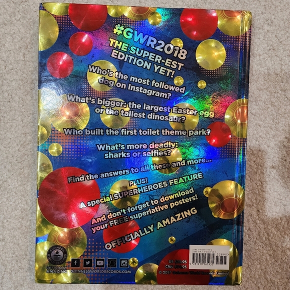 Guinness book of world records book 2018 - Picture 2 of 5